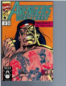 Avengers West Coast #72 (1991)
