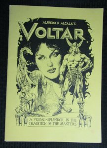 1979 VOLTAR PORTFOLIO w/ 6 Plates by Alfredo Alcala VF/FVF SIGNED #473/1000 