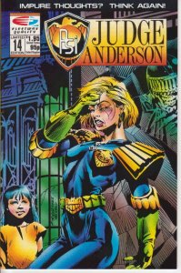 Psi-Judge Anderson #14 FN ; Fleetway Quality | Penultimate Issue