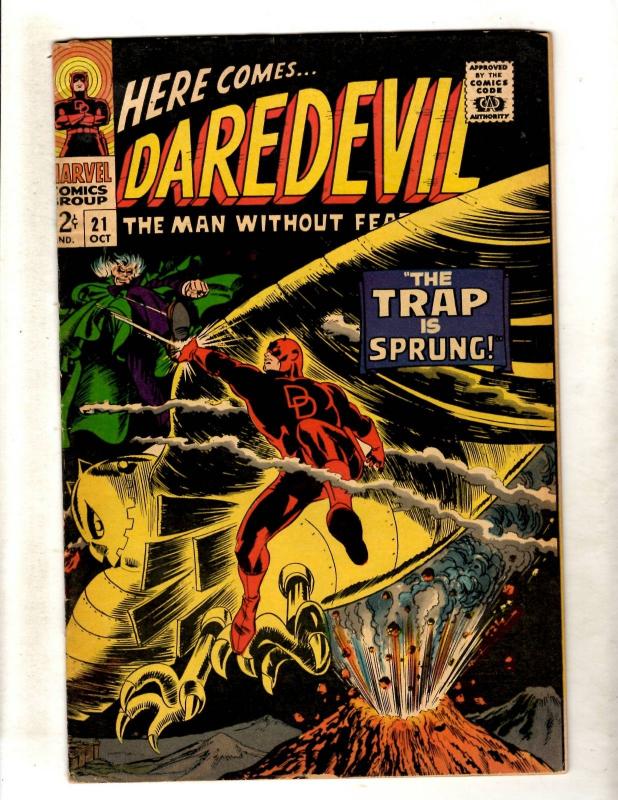 Daredevil # 21 FN Marvel Comic Book Spider-Man Defenders Avengers Hulk Thor FM4