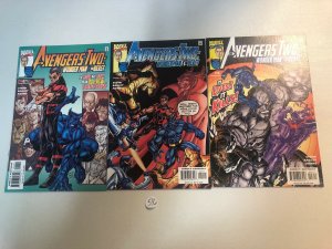 Avengers Two Wonder Man Beast (2000) #1 2 3 1-3 (VF/NM) Complete Set