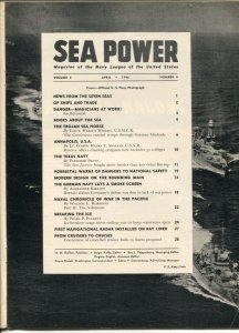 Sea Power 4/1946-military info & pix-naval defense-Texas Navy-Fletcher Pratt-VG