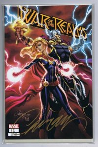 J Scott Campbell SIGNED War of the Realms #1 JSC SEALED GGA Fan Expo Exclusive 