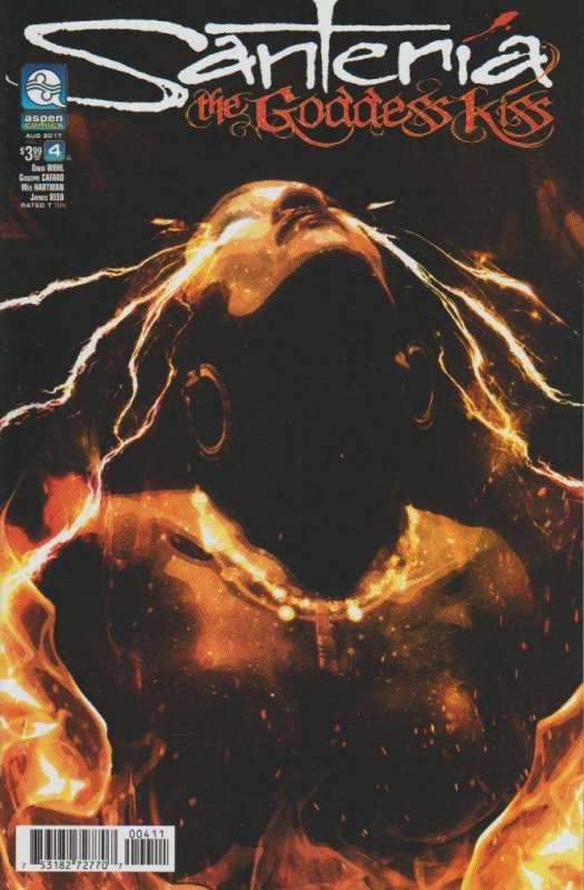 Santeria: The Goddess Kiss #4A VF ; Aspen | EMS in Spanish Harlem