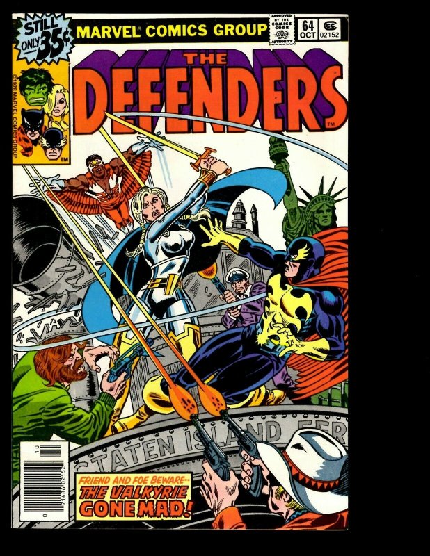 12 Defenders Marvel Comics #59 60 61 62 63 64 65 66 67 68 69 70 Hulk Thor GK15