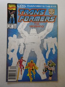 The Transformers #73 (1990) VG+ Condition moisture stains