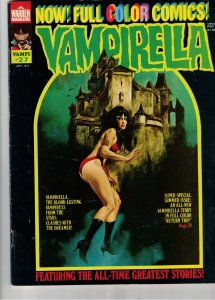 Vampirella #27 (1973) High-Grade PRICE DROP! VF/ NM New Color Sections Utah CERT