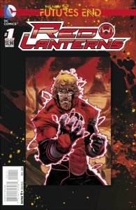 DC Comics New 52 Futures End Red Lanterns #1 3D Motion Variant Cover