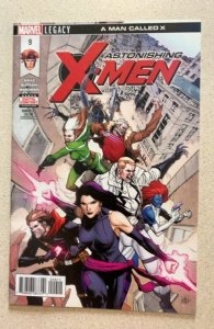 Astonishing X-Men #9 (2018) Charles Soule Story Leinil Francis Yu Psylocke Cover