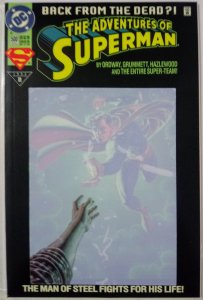 Adventures Of Superman #500 (VF+) Life After Death!
