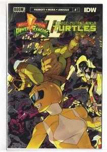 MMPR TMNT II (2022 BOOM!) #1 VARIANT CVR B CONNECTING VAR 2 MORA