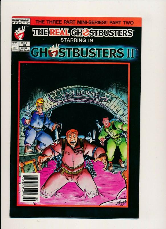 Now Comics, The Real Ghostbusters II #2 1989 ~  F/VF (PF557) 