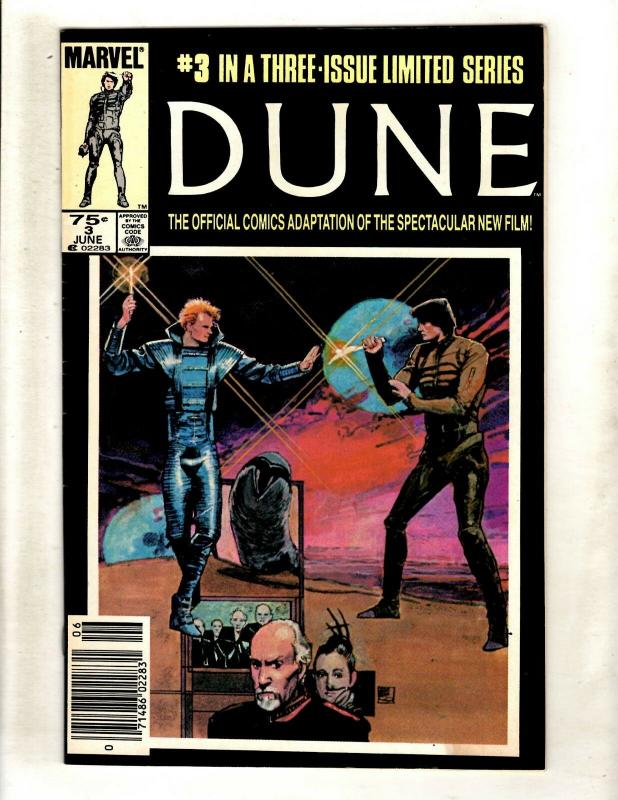 Dune # 3 VF Marvel Comic Book Limited Series Movie Adaptation Issue WS9