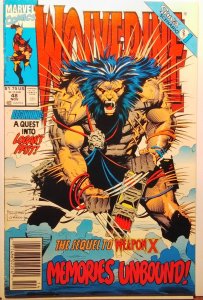Wolverine #48 Newsstand (1991)