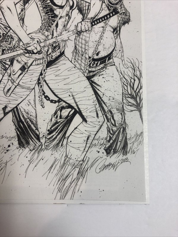 Walking Dead (2018) # 19 (NM) 15th Anniversary black & white  Virgin Variants