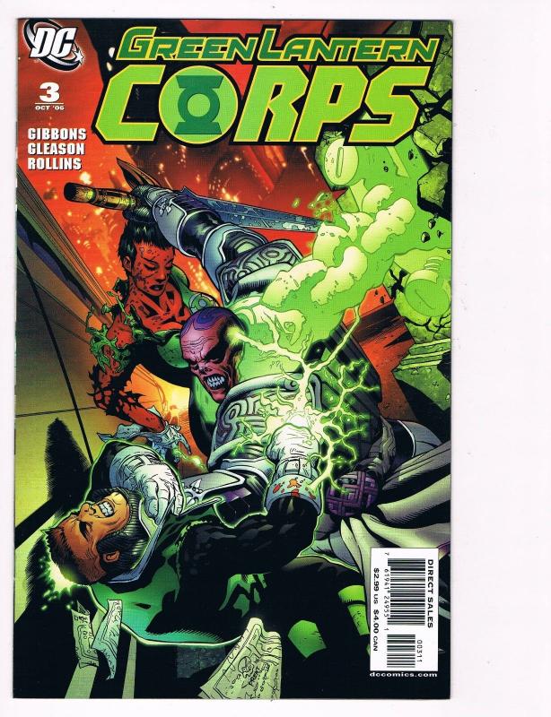 Green Lantern Corps # 3 DC Comic Books Awesome Issue Modern Age WOW!!!!!!!!! S24