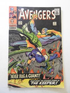 The Avengers #31 (1966) GD/VG Condition moisture stains