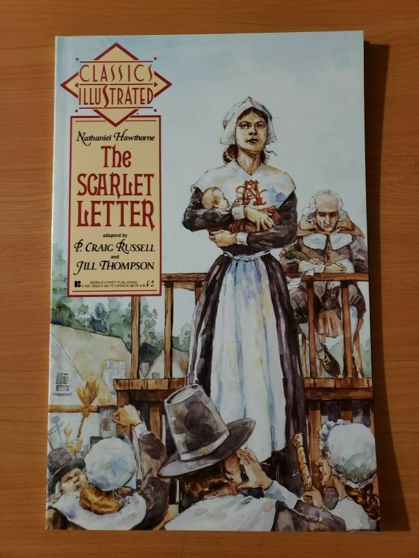 Classics Illustrated #6 The Scarlet Letter ~ NEAR MINT NM ~ 1990