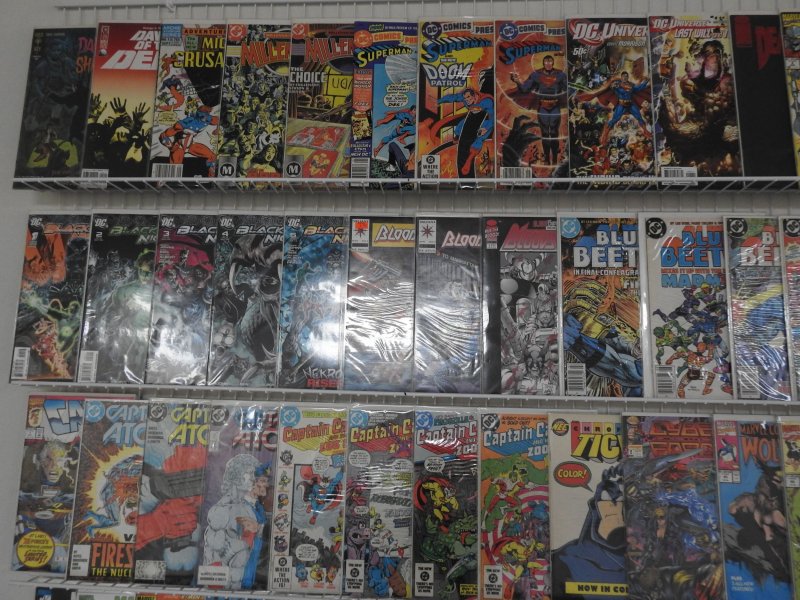 Huge Lot of 150+ Comics W/ JLA, Detective Comics, Hawkman Avg. VF- Condition!