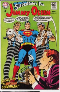 Superman's Pal, Jimmy Olsen #114 (1968) Jimmy Olsen