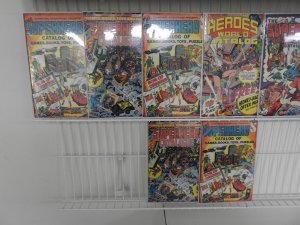 Awesome Lot (20) Vintage Merchandise Catalogs Marvel/DC Average Fine+ Condition!