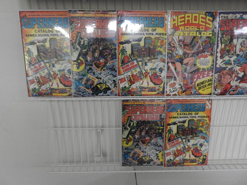 Awesome Lot (20) Vintage Merchandise Catalogs Marvel/DC Average Fine+ Condition!