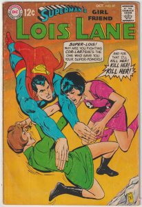 Superman's Girl Friend Lois Lane #87 (Oct 1968, DC), G-VG (3.0), Adams cvr art