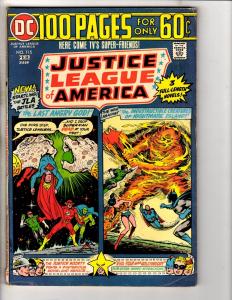 3 Justice League Of America DC Comic Books # 112 113 115 VG-FN Range Batman J272