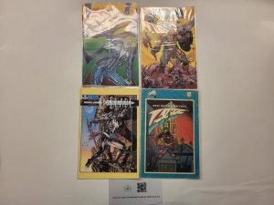 4 Silver Wolf Comics #1 Blade + #1 Grips + #1 Cuda BC + #2 Night Vision 77 LP4