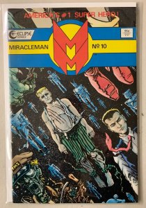 Miracleman #10 Eclipse (8.0 VF) origin of Miracleman (1986)