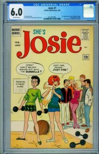 Josie #1 CGC 6.0 Archie-1st issue-comic book 2010974001