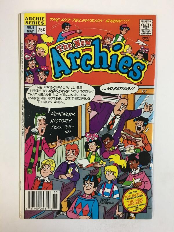 NEW ARCHIES (1987-1990)5 VF-NM May 1988 COMICS BOOK