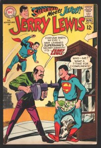 Adventures of Jerry Lewis #105 1968-DC-Superman cover & story-Glossy cover-FN-