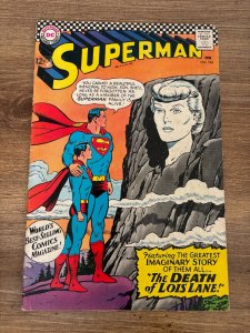 Superman # 194 VG DC Comic Book Krypton Smallville Supergirl Batman 14 J289