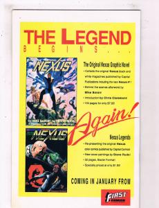 The Next Nexus #4 VF First Comics Comic Book Baron 1989 DE25