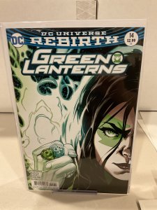 Green Lanterns #14  9.0 (our highest grade)  Emanuela Lupacchino Variant!