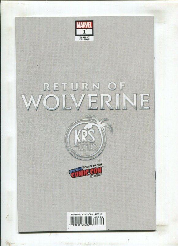 Return of Wolverine #1 - Tyler Kirkman NYCC Exclusive (VF/NM) 2018 