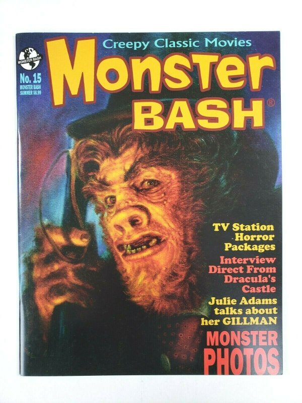 Monster Bash Magazine #15 Creepy Classic Movies 2012 Monster Photos Julie Adams