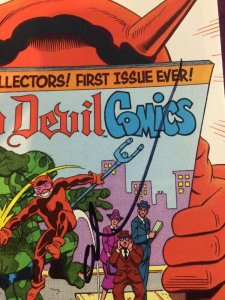blue devil #19 signed by gary cohn rare dc comics comic book cool vintage sweet!