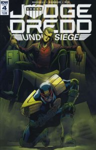 Judge Dredd: Under Siege #4A VF ; IDW | Mark Russell