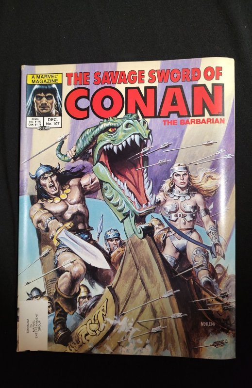 The Savage Sword of Conan #107 (1984)