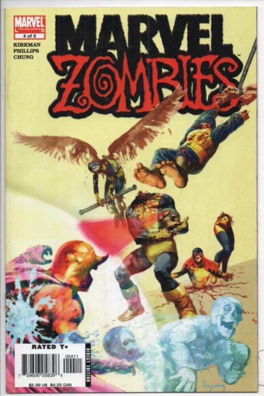 MARVEL ZOMBIES #4, VF/NM, X-men, Arthur Suydam, 1st Print, 2006 more MZ in store