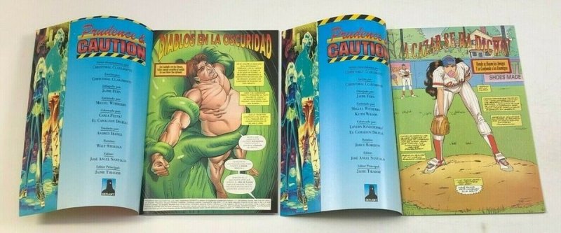 Prudence & Caution #1-2 VF/NM complete set SPANISH EDITIONS ; Defiant (spanish)