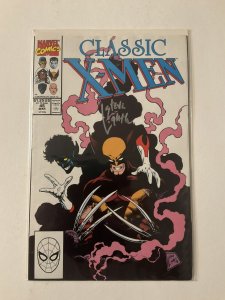 X-Men Classic 45 Near Mint Nm Signed Lightle Marvel