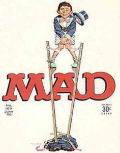 Mad #103 GD ; E.C | low grade comic June 1966 magazine