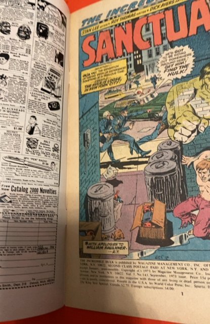 The Incredible Hulk #143 (1971) victor doom