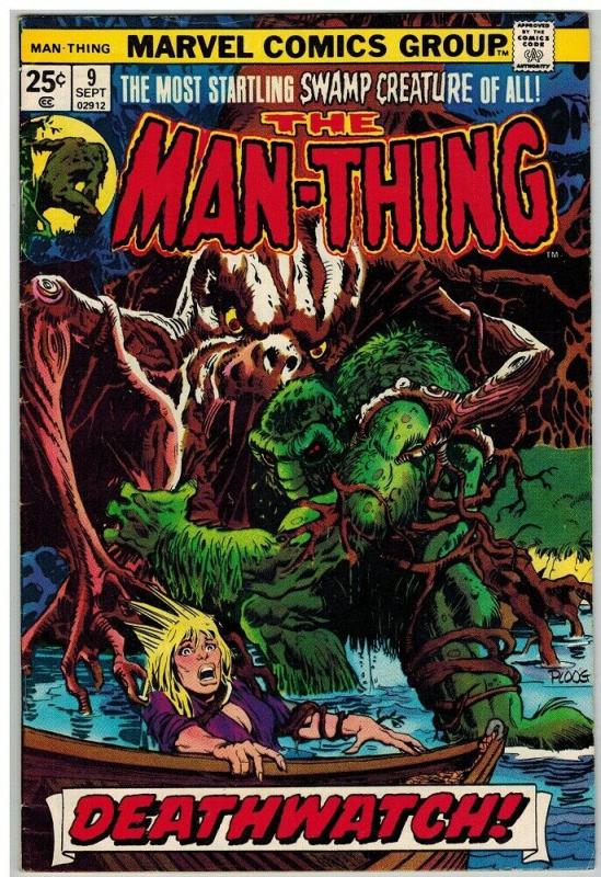 MAN THING (1974) 9 VG Sept. 1974 