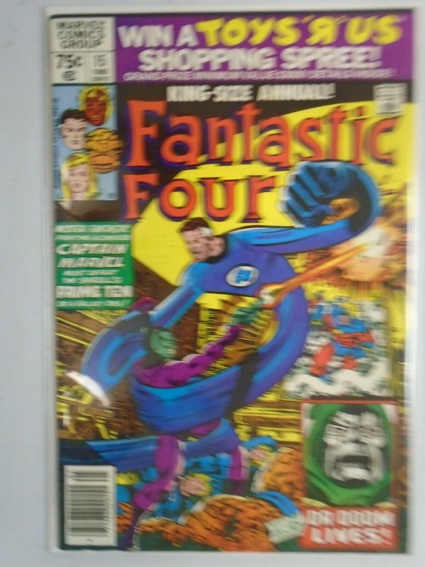 Fantastic Four Annual #15 Newsstand edition 6.0 FN (1980 1st Series)