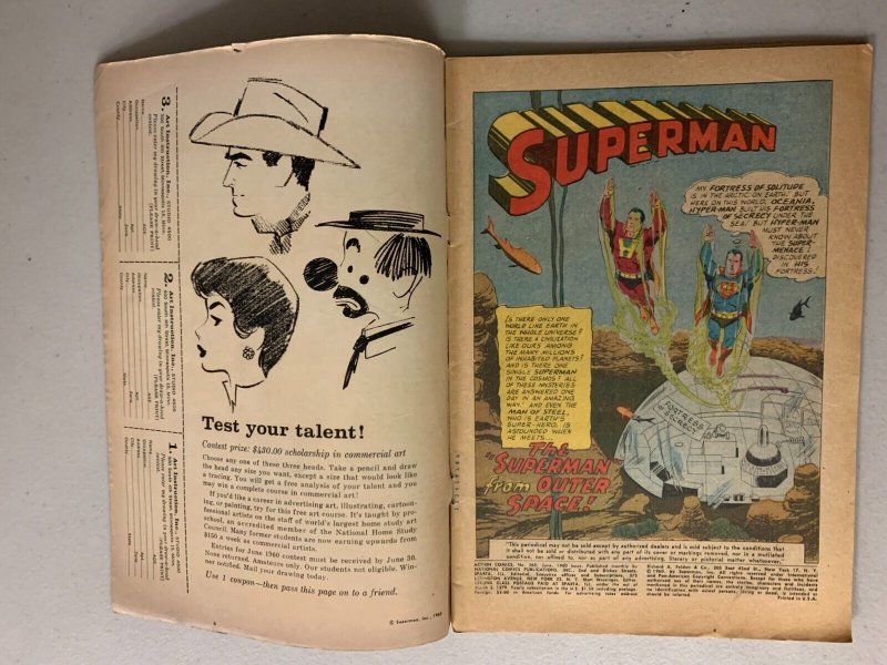 Action Comics #265 Hyper-Man; Supergirl feature 3.5 (1960)