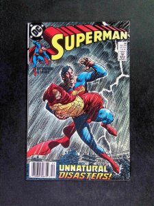Superman #38 (2ND SERIES) DC Comics 1989 VF- NEWSSTAND